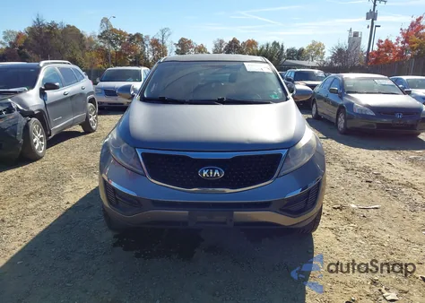 2016 Kia Sportage Lx from USA, damaged, VIN KNDPBCAC7G7834299